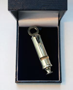 Sterling Silver Metropolitan Police Whistle