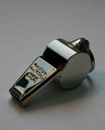 Small Acme Thunderer Metal Whistle (605)